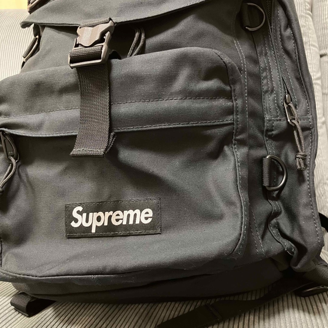 Supreme 23SS Field Backpack Black バックパック