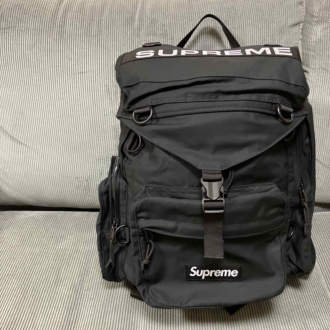 Supreme 23Ss Field Backpack Black