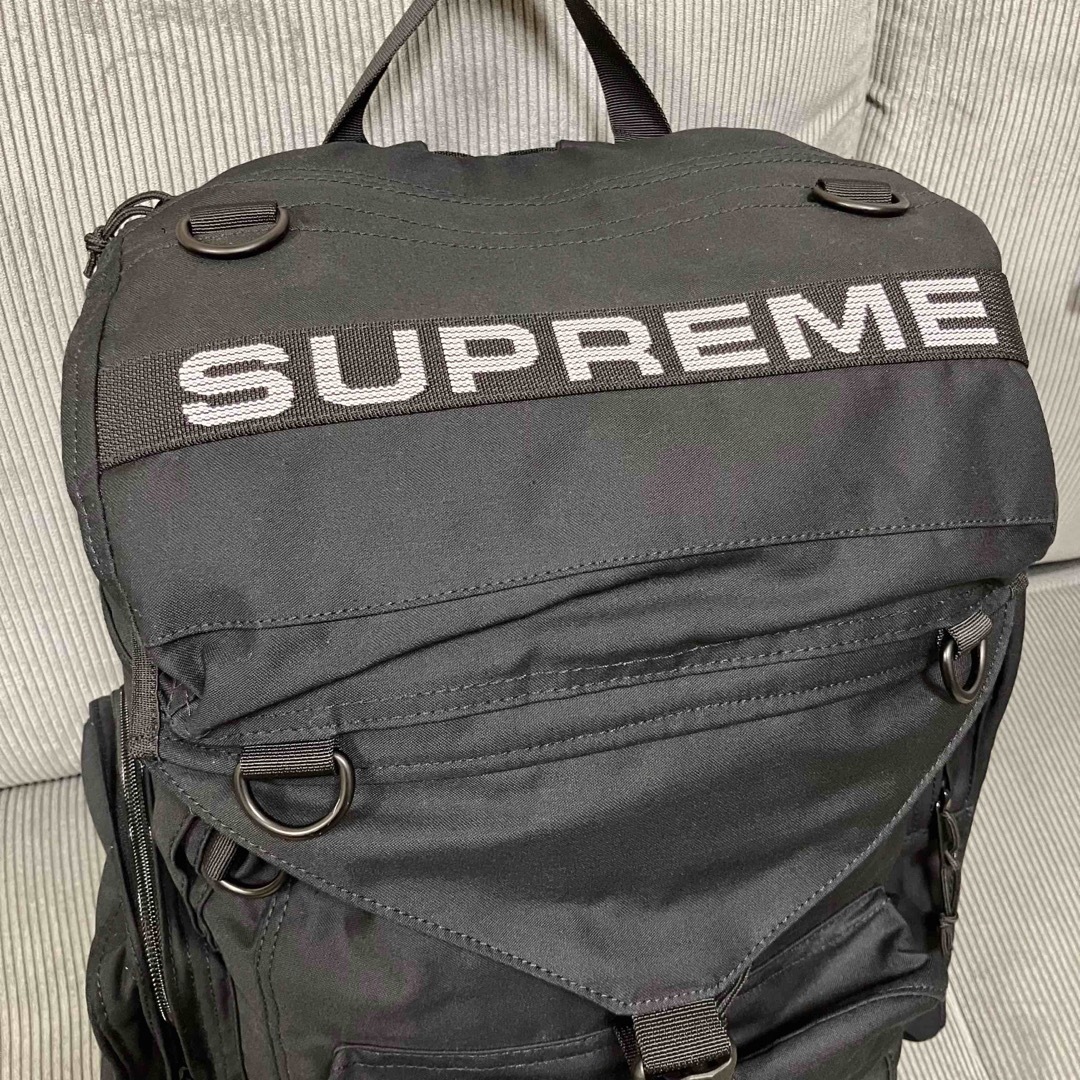 込★Supreme 23SS Field Backpack★Black