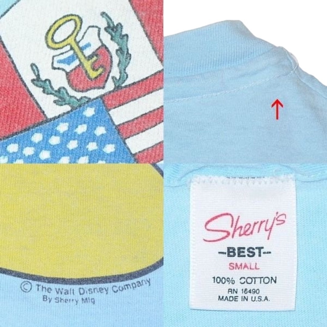 Santa Monica(サンタモニカ)の▪️80‘s【SHERRY’S】MICKEY TEE レディースのトップス(Tシャツ(半袖/袖なし))の商品写真
