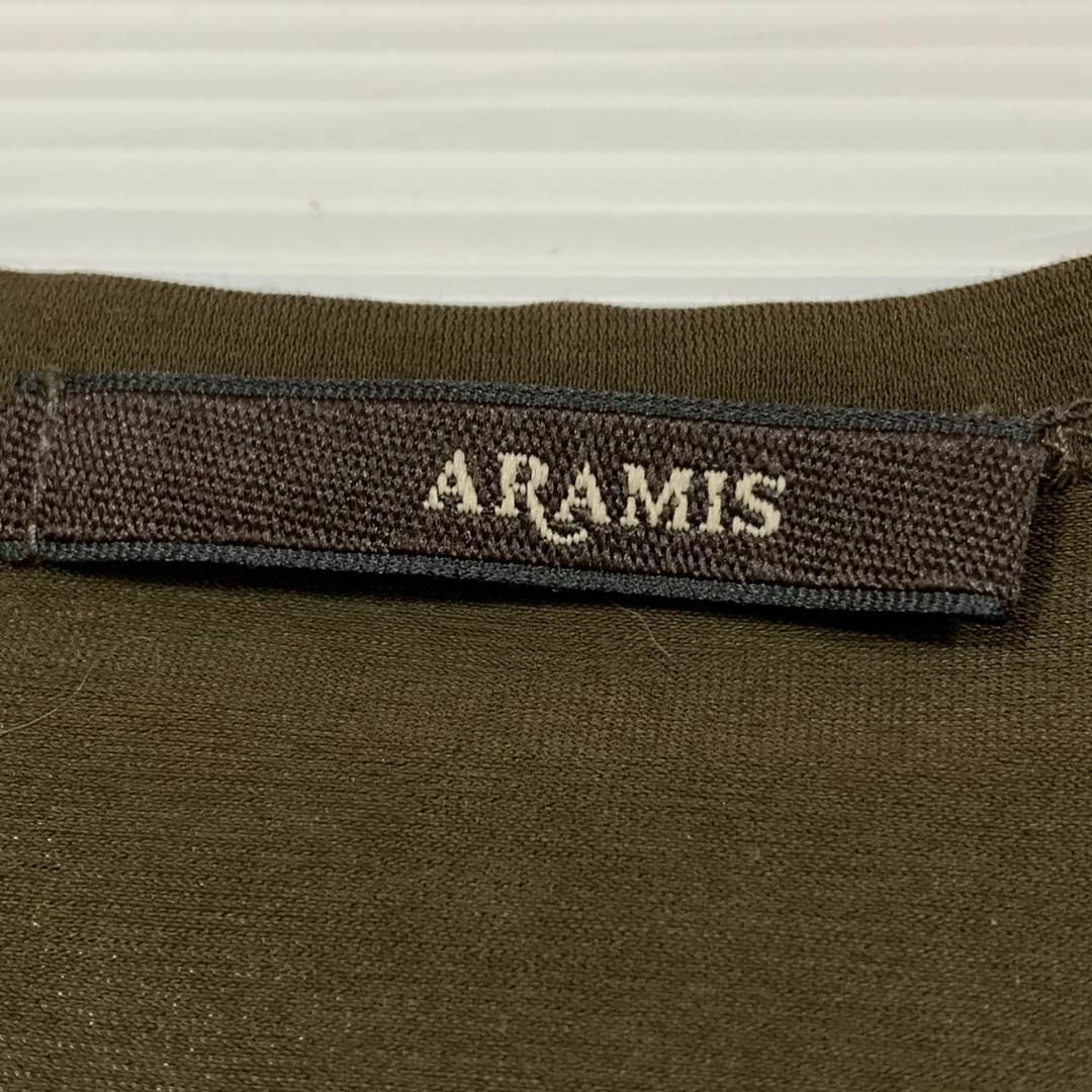 Aramis(アラミス)のARAMIS アラミス ノースリーブ トップス シャツ 幾何学模様 ブランド レディースのトップス(Tシャツ(半袖/袖なし))の商品写真