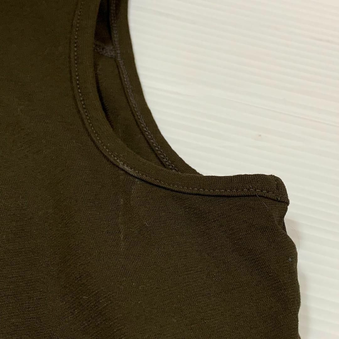 Aramis(アラミス)のARAMIS アラミス ノースリーブ トップス シャツ 幾何学模様 ブランド レディースのトップス(Tシャツ(半袖/袖なし))の商品写真