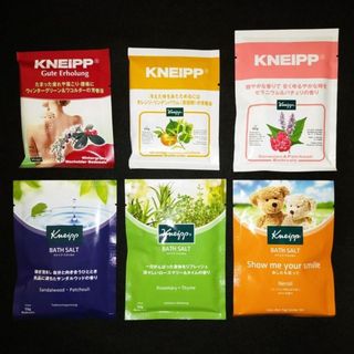 クナイプ(Kneipp)のクナイプ バスソルト 6袋 6種類 入浴剤(入浴剤/バスソルト)