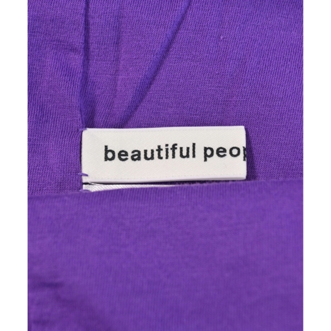 beautiful people(ビューティフルピープル)のbeautiful people タンクトップ 34(XS位) 紫 【古着】【中古】 レディースのトップス(タンクトップ)の商品写真