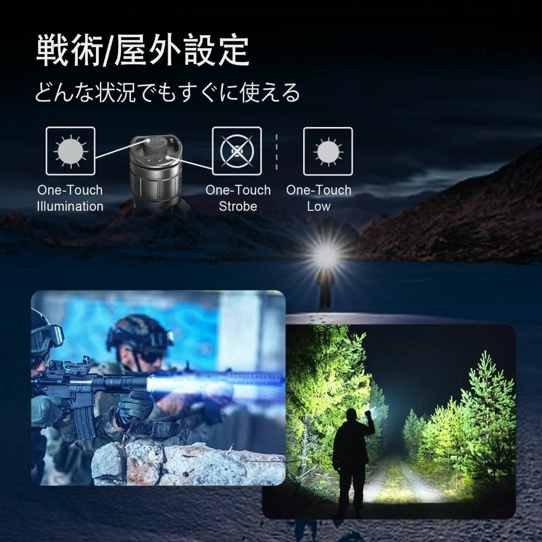 【色: XT2CR Pro】KLARUS XT2CR Pro 2100ルーメン懐