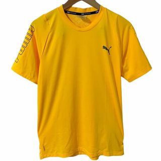 プーマ(PUMA)のPUMA プーマ 半袖 Tシャツ スポーツウェア イエロー ランニング メンズ(Tシャツ/カットソー(半袖/袖なし))