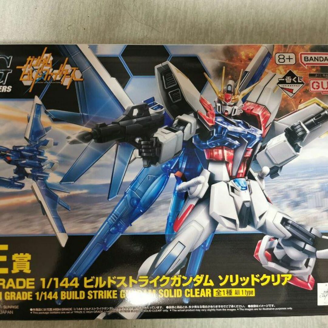 ガンダム一番くじ E賞 ビルドストライクガンダム ソリッドクリア (新品 ...