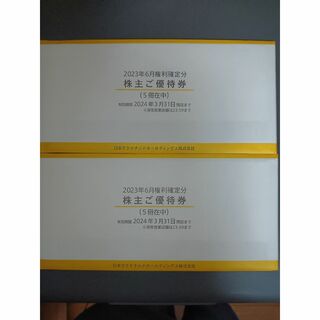 最新・日本マクドナルドホールディングス 株主優待券10冊（6枚綴り×10冊）
