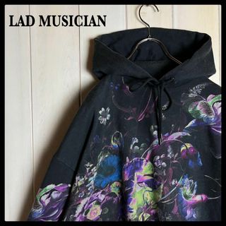 新品LAD MUSICIAN 20ss 花柄パーカー PURPLE 46