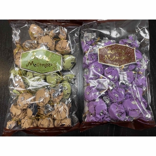 モンロワール　リーフメモリー定番&紫　各1袋　合計2袋(菓子/デザート)