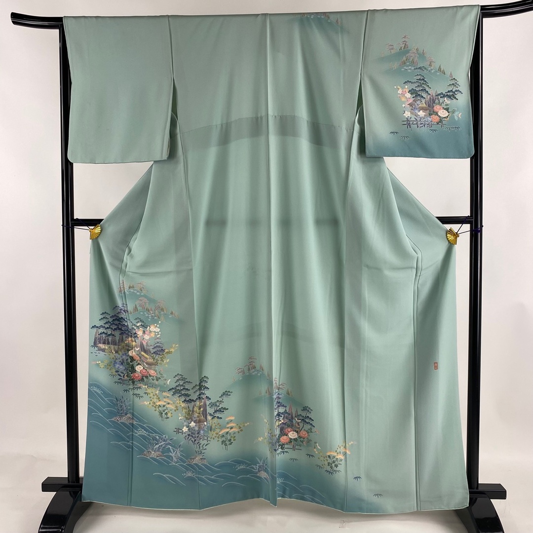 訪問着 身丈163cm 裄丈66.5cm 正絹 秀品