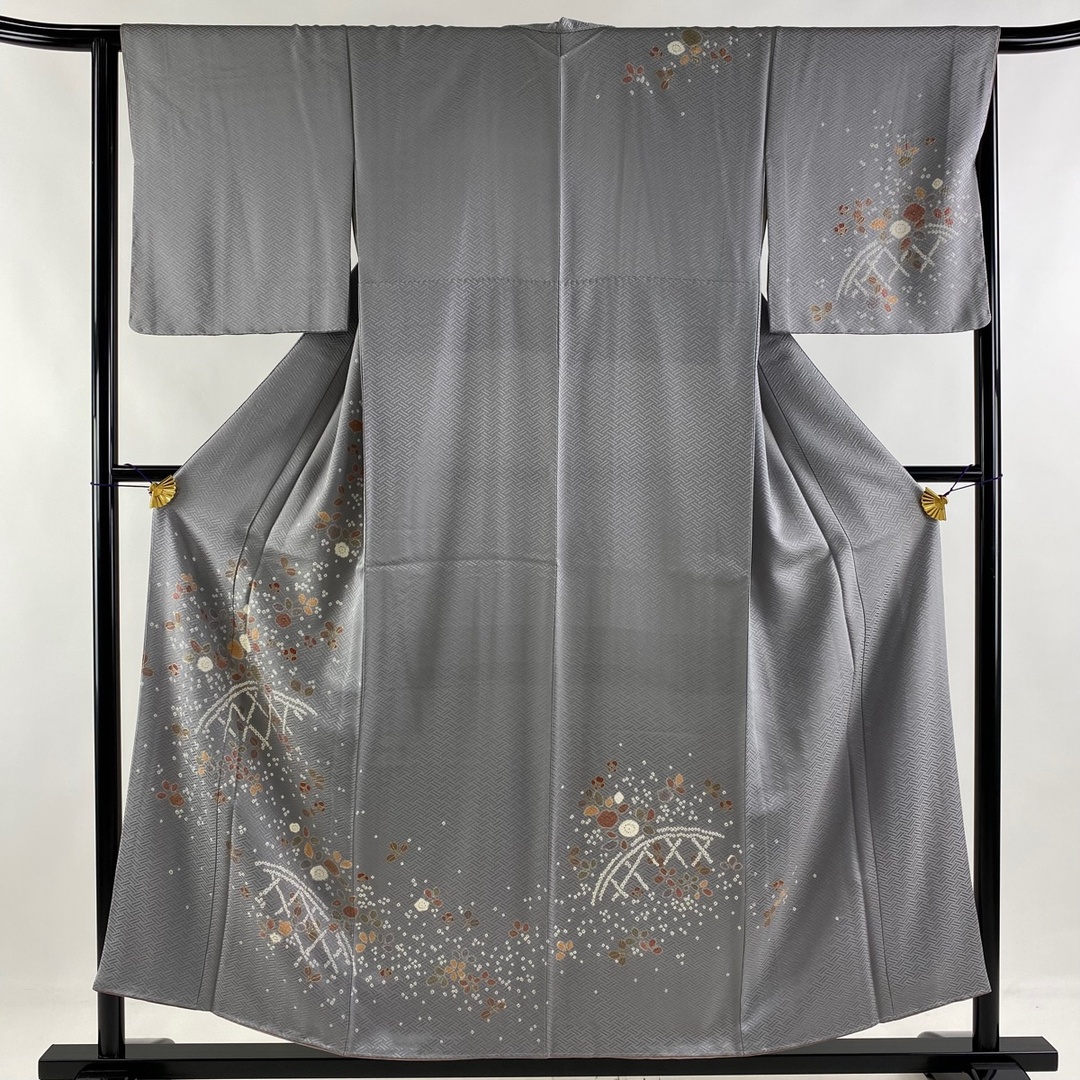 訪問着 身丈154.5cm 裄丈63.5cm 正絹 美品 秀品