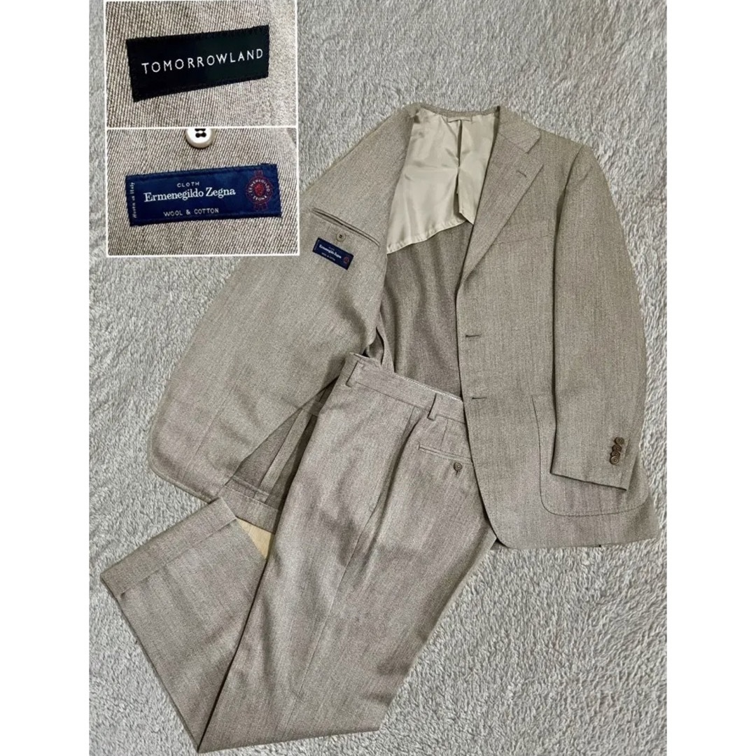 【極美品】tomorrowland ✖️ ZEGNA セットアップ  サイズ48