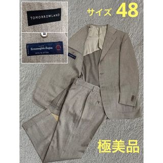 極美品✨トゥモローランド シルク混 スーツ-