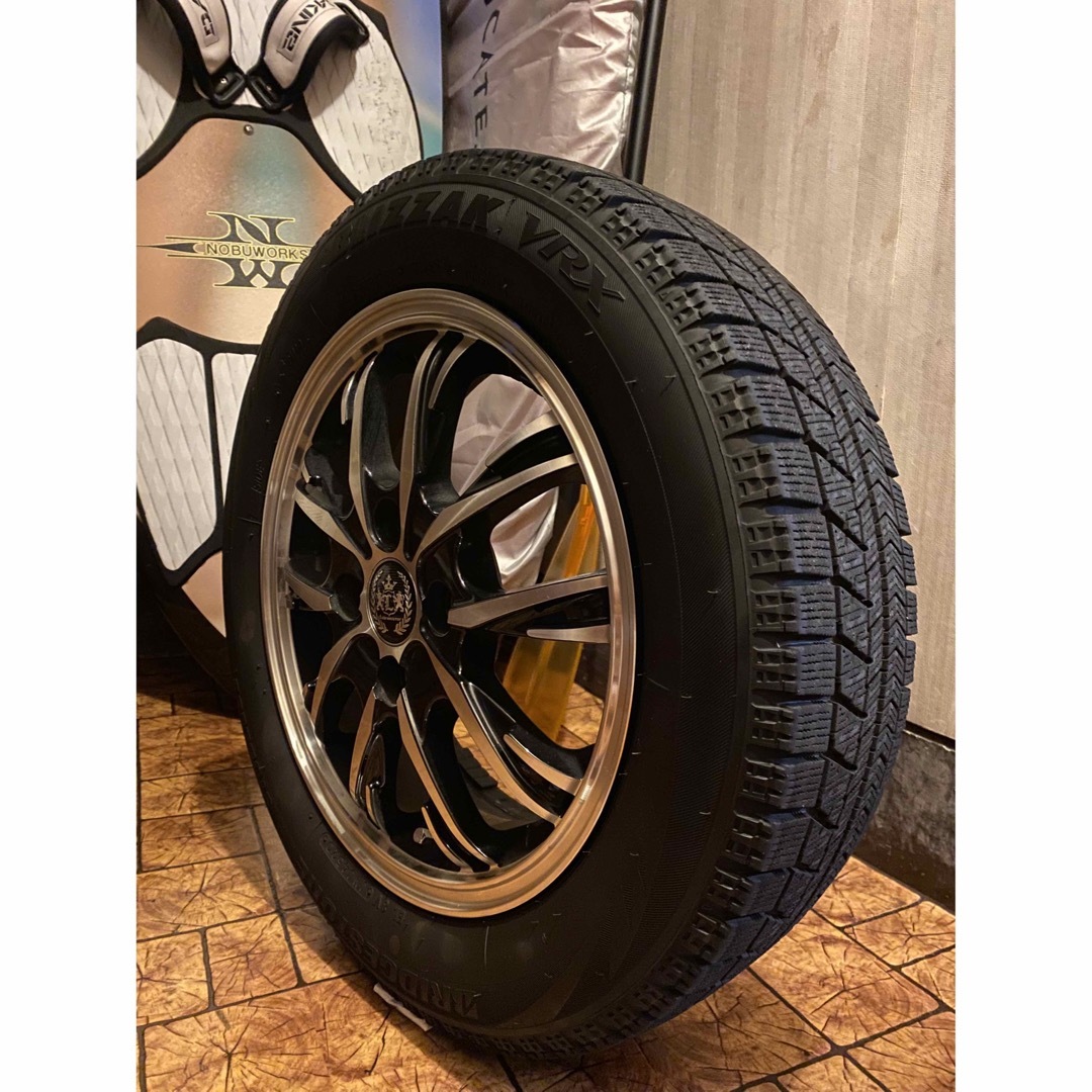 スタッドレスタイヤホイールセット　ブリザックREVOGZ 155/65R14