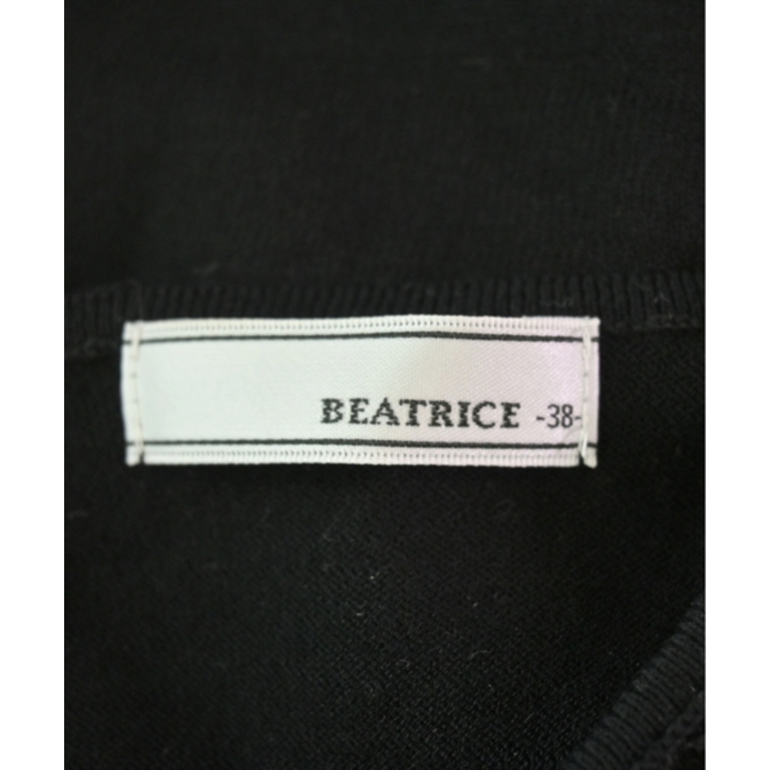 BEATRICE(ベアトリス)のBEATRICE ベアトリス ニット・セーター 38(M位) 黒 【古着】【中古】 レディースのトップス(ニット/セーター)の商品写真