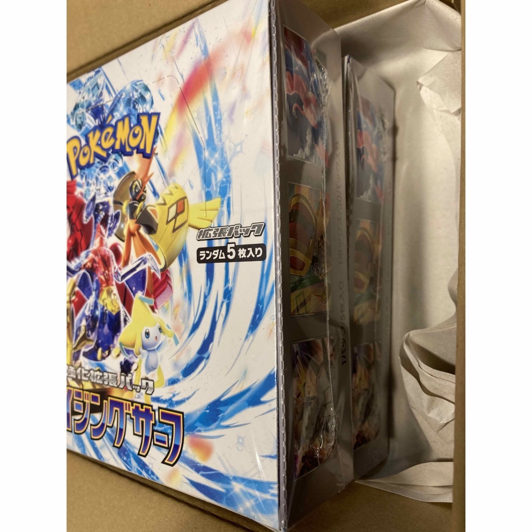 ポケモンカードレイジングサーフ 2BOX シュリンク付きの通販 by みち's