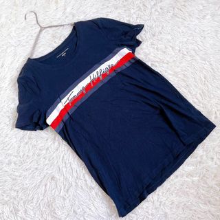 トミーヒルフィガー(TOMMY HILFIGER)の【TOMMY HILFIGER】トミーヒルフィガー 半袖ボーダー Tシャツ(Tシャツ/カットソー(半袖/袖なし))