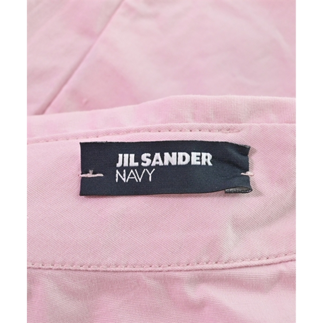 JIL SANDER NAVY(ジルサンダーネイビー)のJIL SANDER NAVY カジュアルシャツ 42(M位) ピンク 【古着】【中古】 レディースのトップス(シャツ/ブラウス(長袖/七分))の商品写真