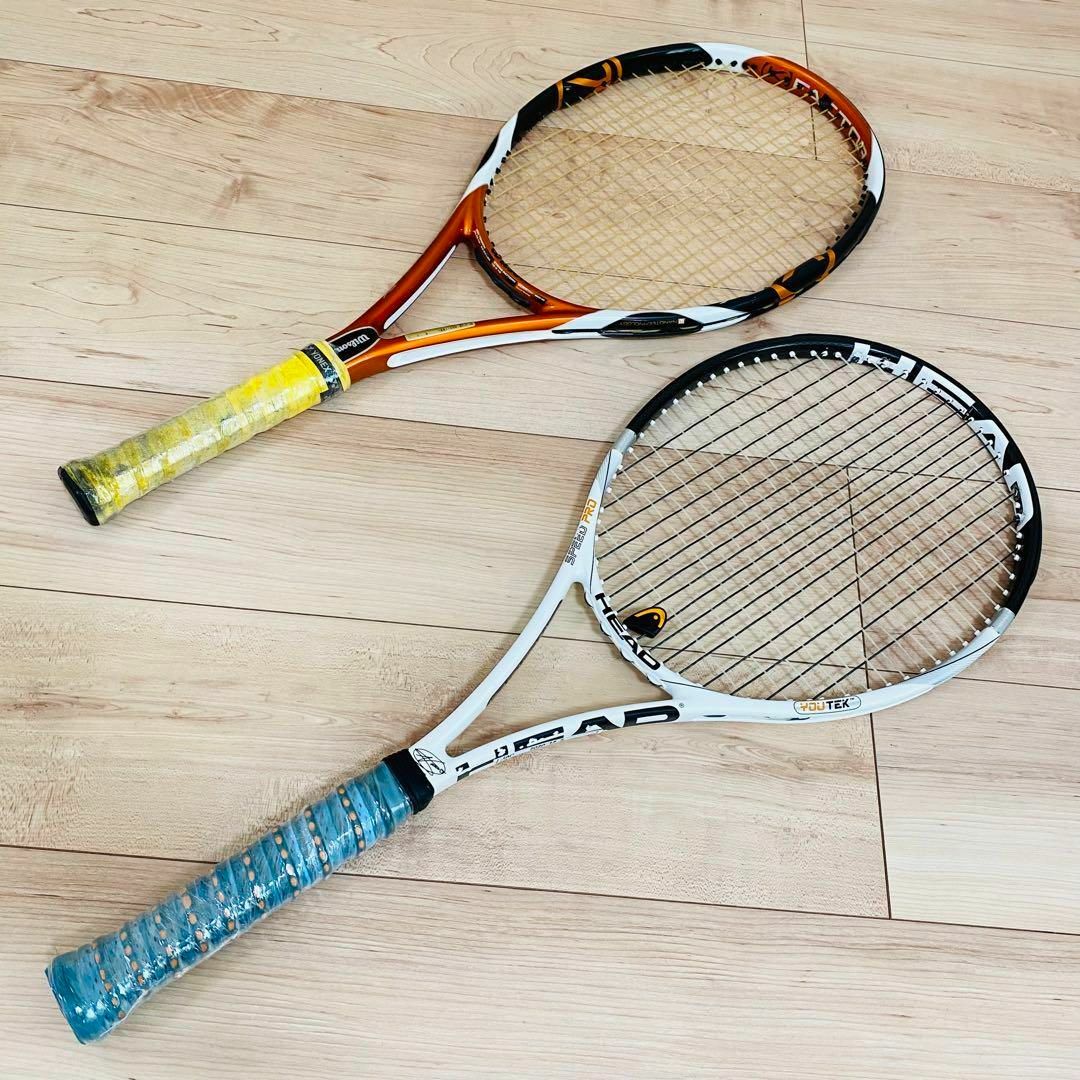 【匿名配送】初代スピードプロ ケーツアーチームFX 硬式テニスラケット 2本