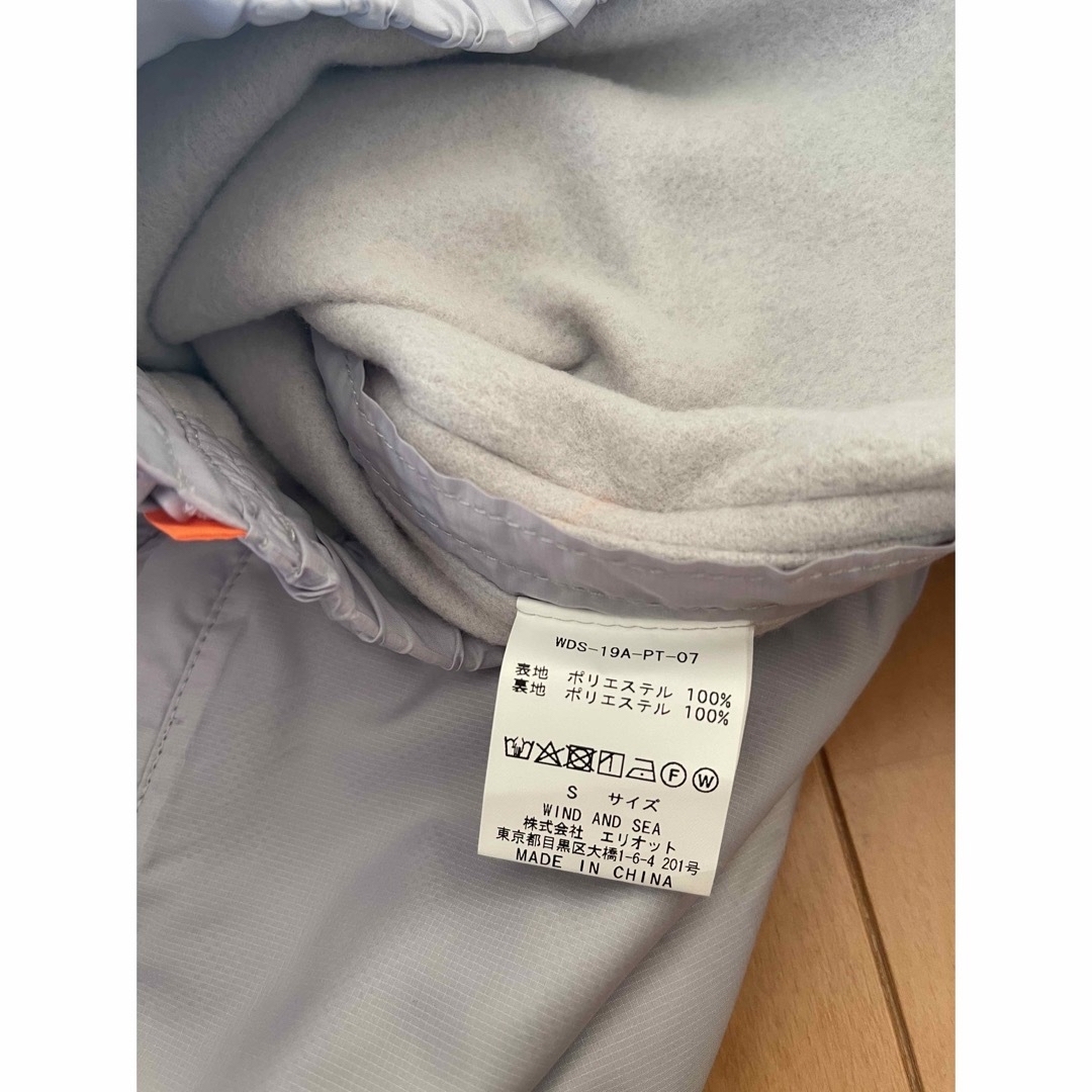 WIND AND SEA - WIND AND SEA SIDE ZIP NYLON PANTS Sサイズの通販 by