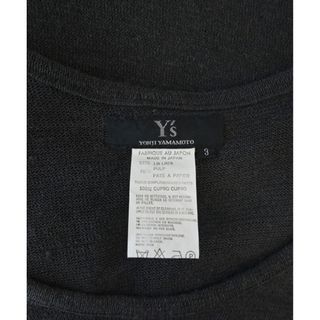 Y's ワイズ ニット・セーター 3(M位) グレー - ニット/セーター