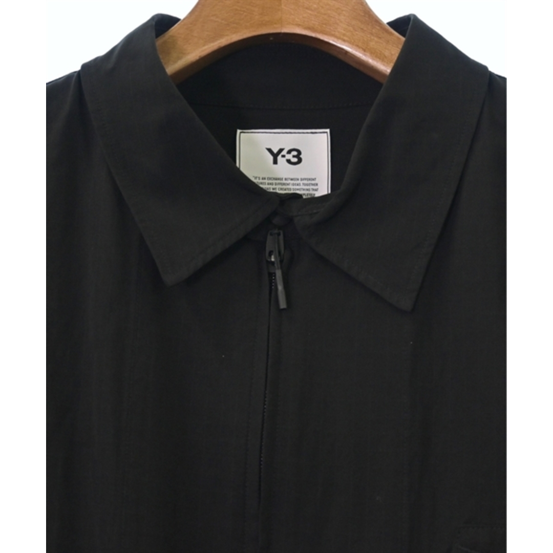 Y-3 ワイスリー カジュアルシャツ L 黒 3