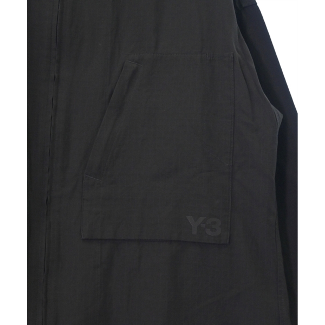 Y-3 ワイスリー カジュアルシャツ L 黒 4