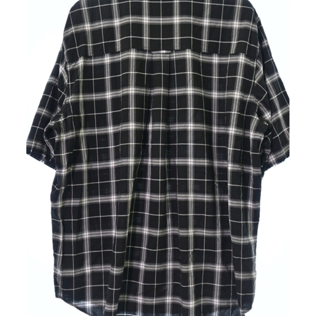 BALENCIAGA カジュアルシャツ 39(M位) 黒x白(チェック) 【古着】【中古】