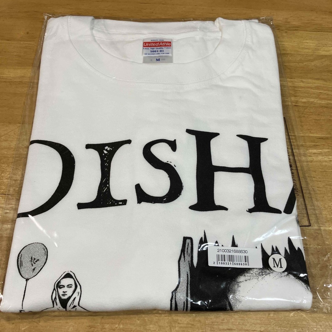 DISH//HALLTOUR   ホラーTシャツ　 Ｍサイズ　White