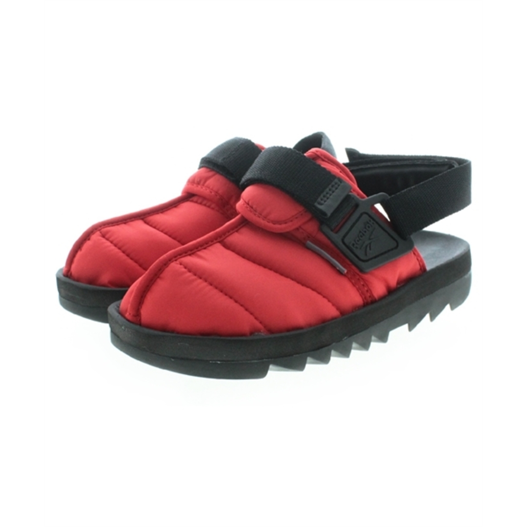 Reebok(リーボック)のReebok リーボック サンダル 23.5cm 赤x黒 【古着】【中古】 レディースの靴/シューズ(サンダル)の商品写真