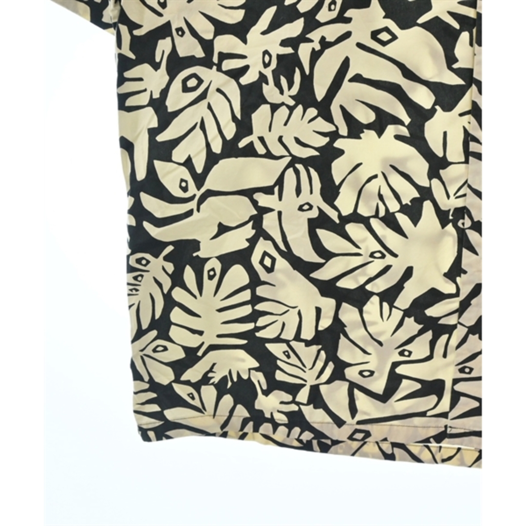 Marni(マルニ)のMARNI マルニ カジュアルシャツ 46(M位) 黒xベージュ(総柄) 【古着】【中古】 メンズのトップス(シャツ)の商品写真