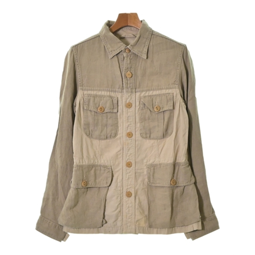 NIGEL CABOURN カジュアルシャツ 44(S位) ベージュなし光沢