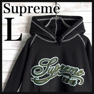 こちら‼️超貴重‼️supremeコラボchampion 立体刺繍ロゴ57サイズ