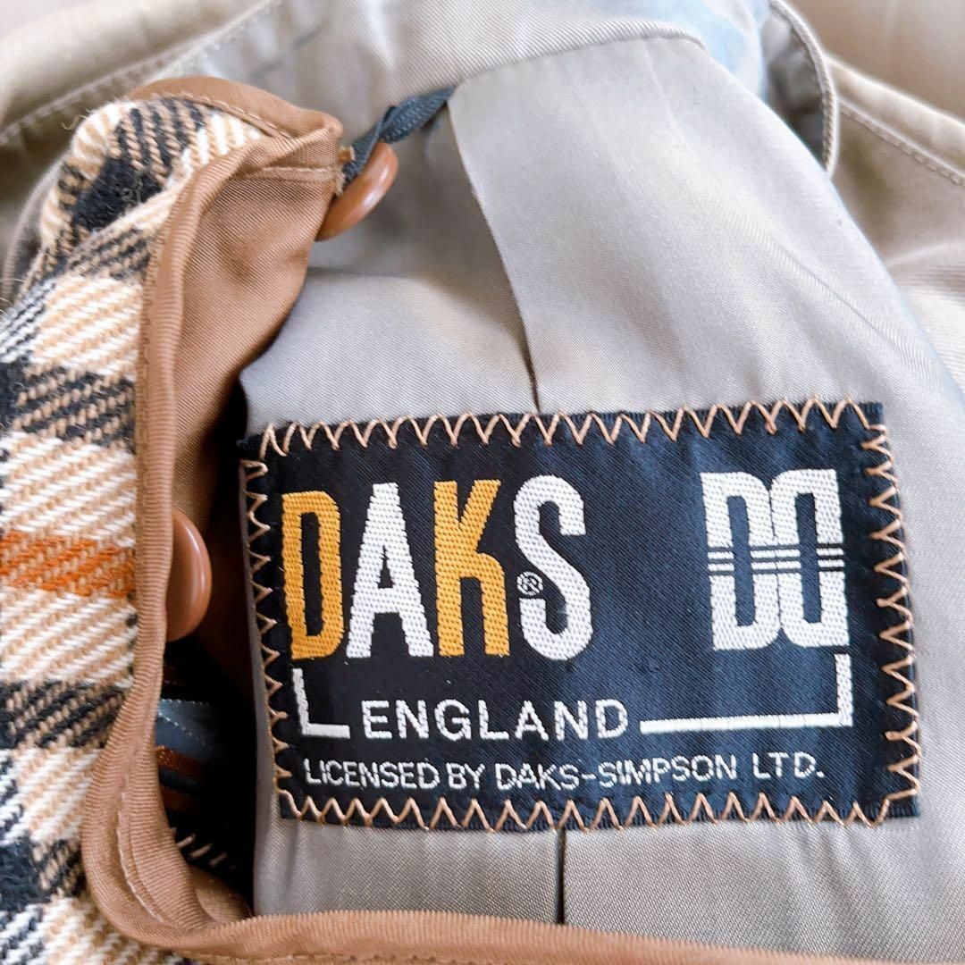 ダックス DAKS MADE IN ENGLAND ステンカラーコート メンズ