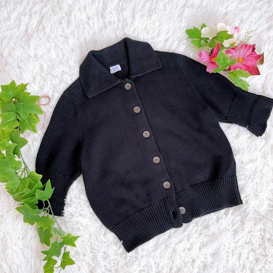 極美品✨ フォクシー foxey 襟付き ニット トップス 半袖 カーディガン | フリマアプリ ラクマ