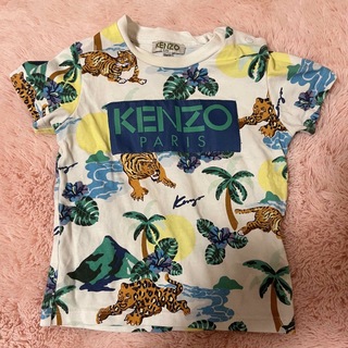 KENZO JUNGLE ケンゾー ジャングル レース生地 フラワー柄 Tシャツ