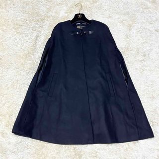 ZARA - ☆美品☆ZARA ザラ ポンチョ ケープコート MANTECO ウール S