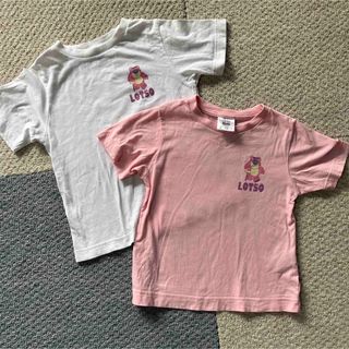 ジーユー(GU)のGU 110 120 ロッツォ　トイストーリー　くま　半袖　Tシャツ キッズ(Tシャツ/カットソー)