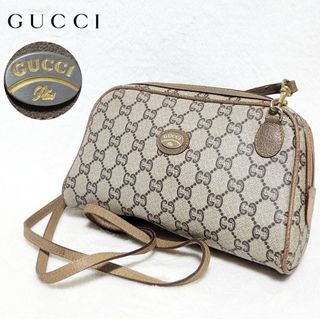 グッチ(Gucci)の【美品】GUCCI plus　2WAY ショルダーバッグ  ポーチ GG柄 総柄(ショルダーバッグ)