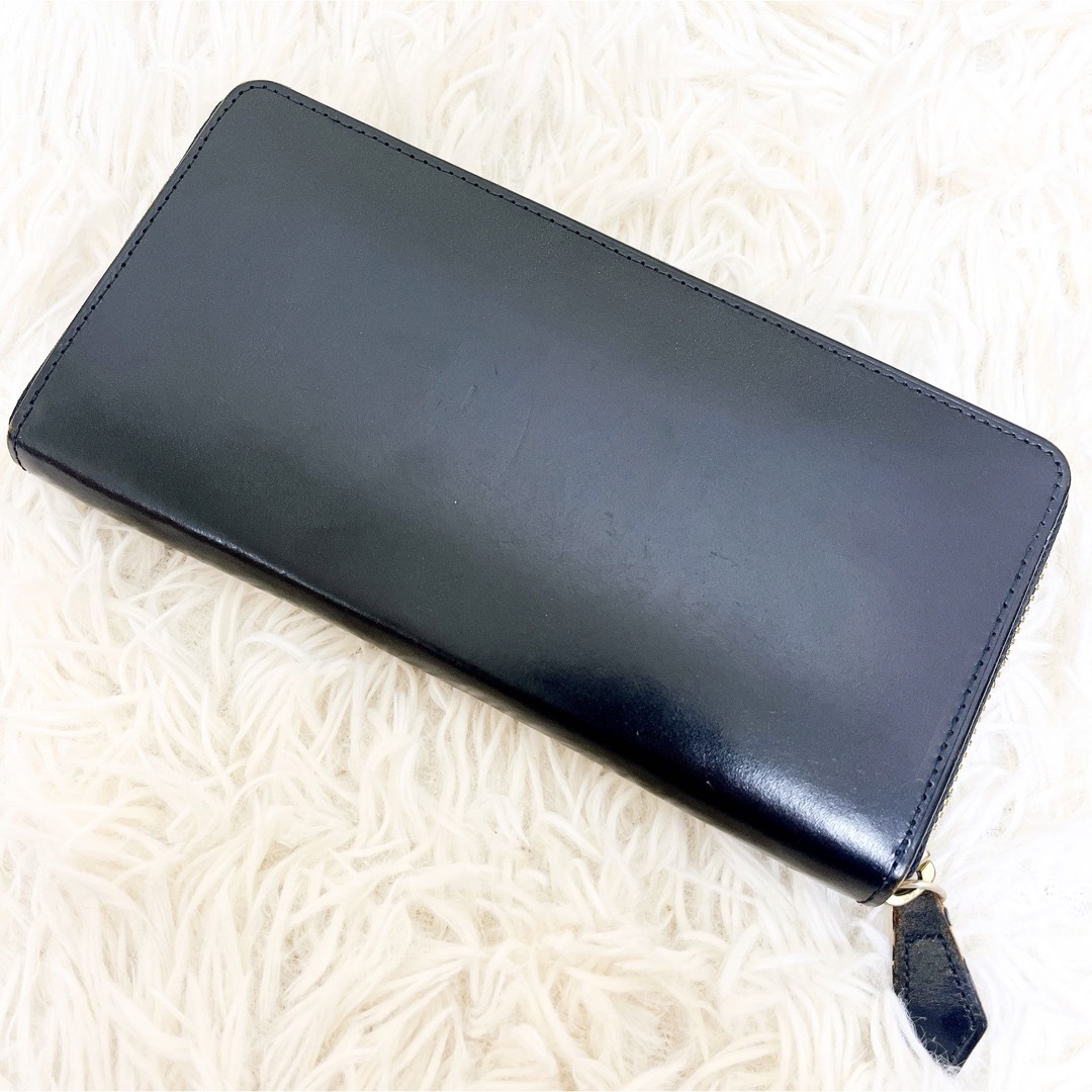 COCOMEISTER - ココマイスター 長財布 ラウンドファスナー ネイビー