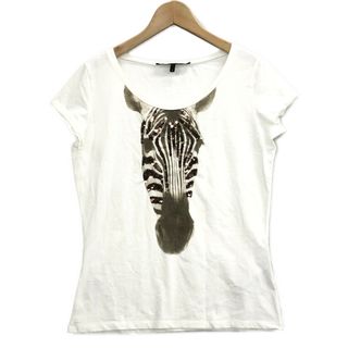 Max Mara - MAX MARA MMDOG T-SHIRT LOGO Tシャツ ロゴ付 白 Sの通販 ...