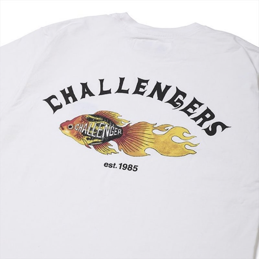 NEIGHBORHOOD(ネイバーフッド)のCHALLENGER FLAME FISH TEE フレームフィッシュ XXL メンズのトップス(Tシャツ/カットソー(半袖/袖なし))の商品写真