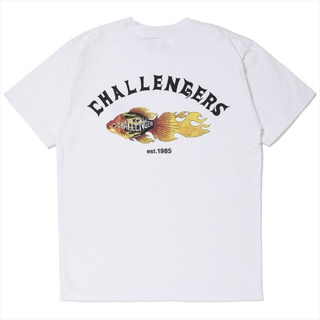 NEIGHBORHOOD(ネイバーフッド)のCHALLENGER FLAME FISH TEE フレームフィッシュ XXL メンズのトップス(Tシャツ/カットソー(半袖/袖なし))の商品写真