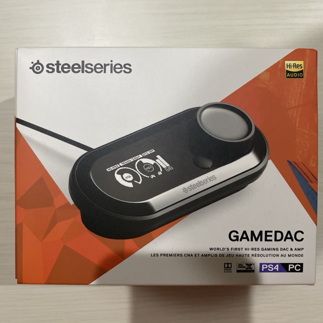 SteelSeries(スティールシリーズ)のsteelseries GAMEDAC スマホ/家電/カメラのPC/タブレット(PC周辺機器)の商品写真