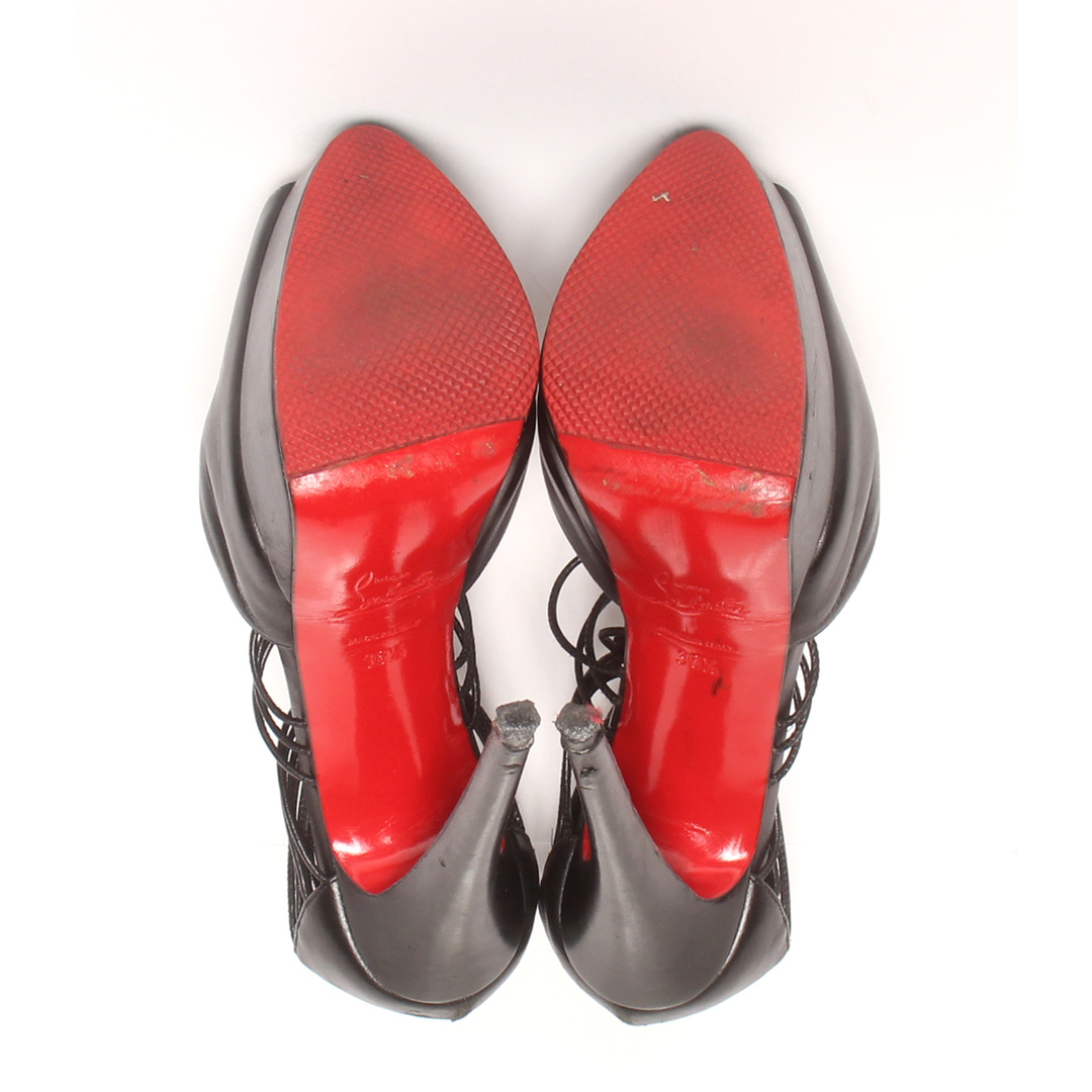 Christian Louboutin(クリスチャンルブタン)のクリスチャンルブタン オープントゥパンプス レディース 36 1/2 レディースの靴/シューズ(ハイヒール/パンプス)の商品写真