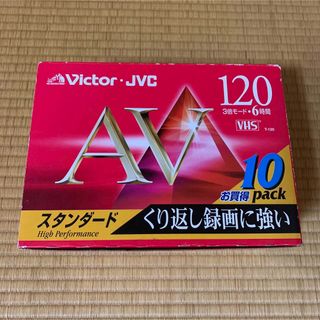 VHS ビデオテープ　120 10pack 3倍モード　6時間(その他)