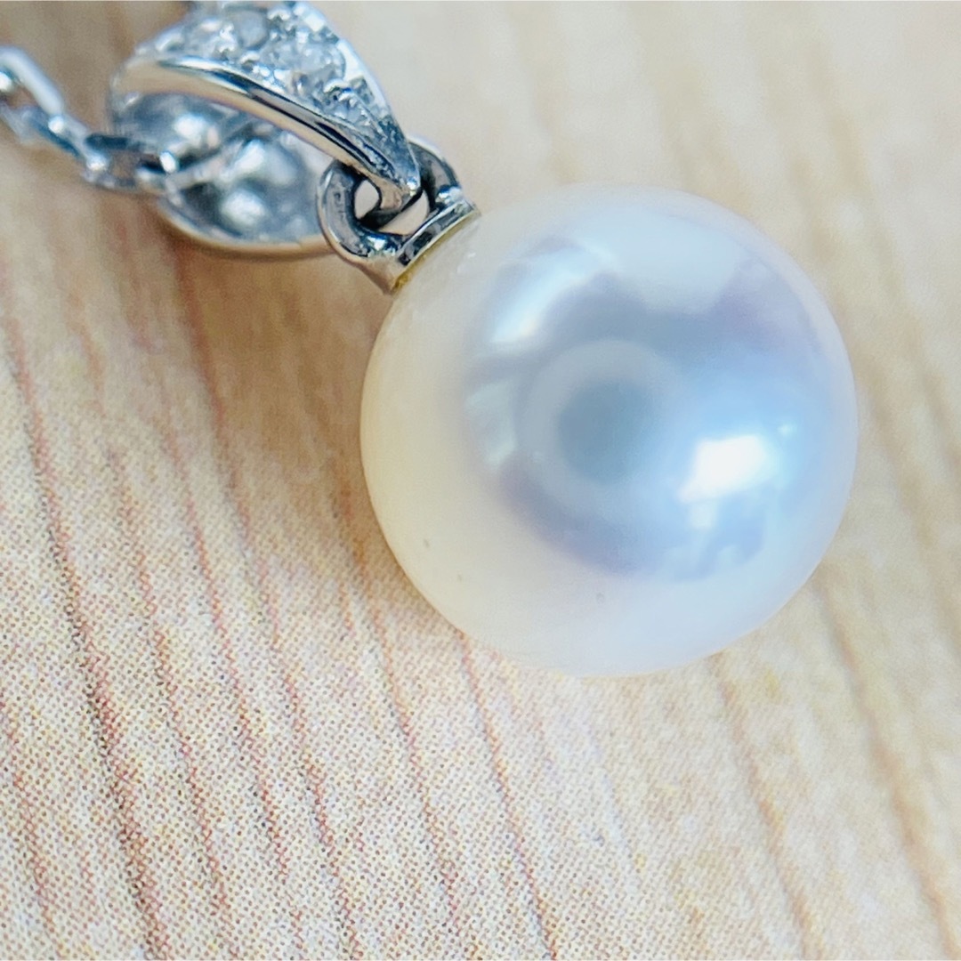MIKIMOTO - 【ミキモト 】パール ダイヤ ネックレスの通販 by こはるあ