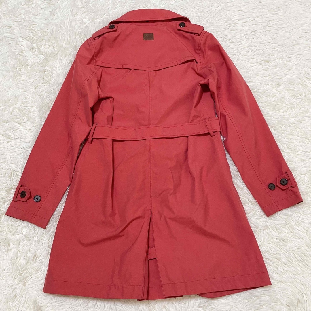 AIGLE - AIGLE【GORE-TEX 美品】トレンチコート M 赤系 ビジネス 通勤