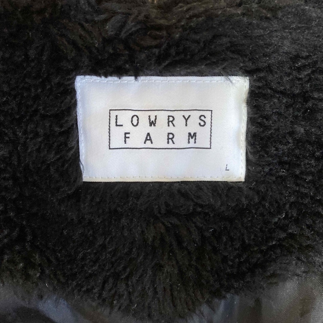 LOWRYS FARM(ローリーズファーム)のボアコート　ローリーズファーム　モコモコ　コート　ジャンバー レディースのジャケット/アウター(ムートンコート)の商品写真